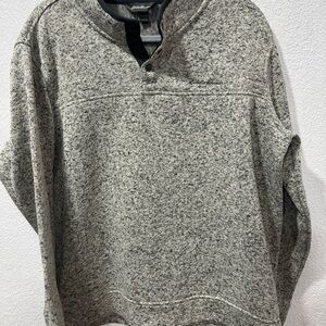 Gray Eddie Bauer Pullover‎ Sweater